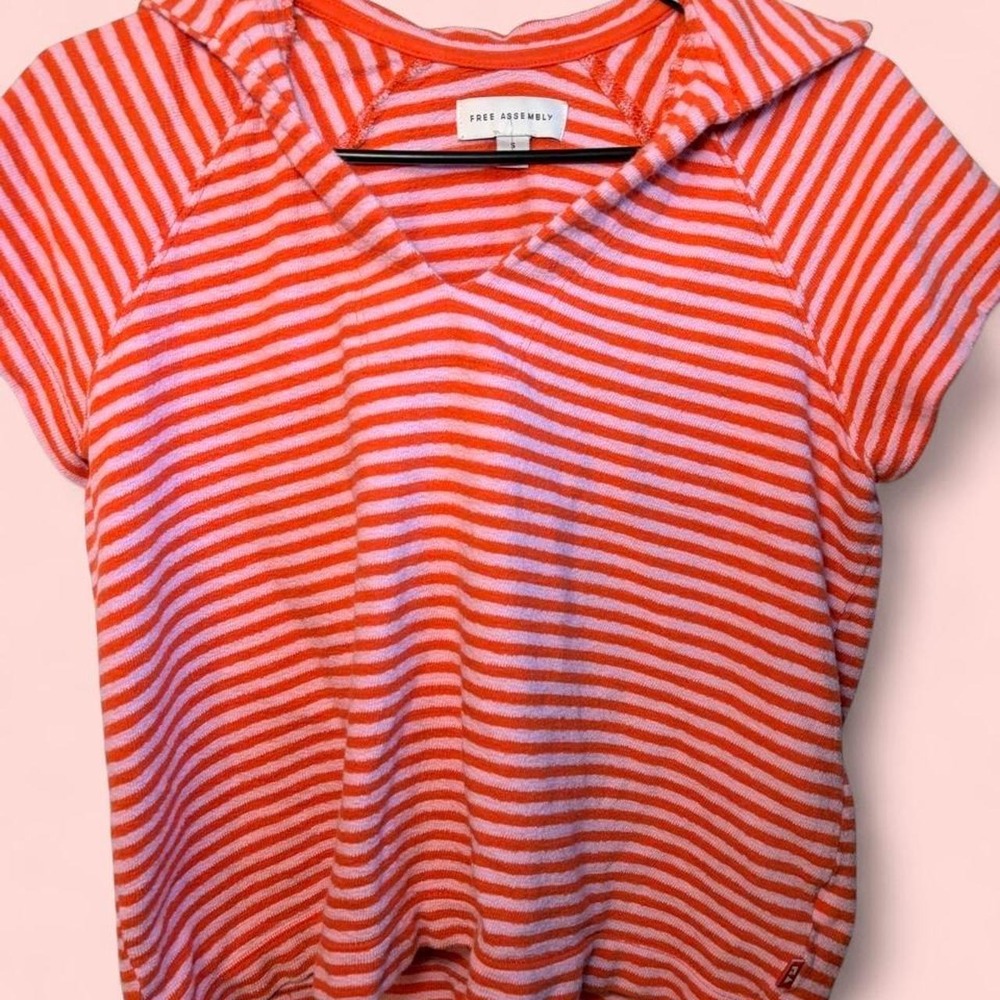 Stripped Free Assembly short sleeve shirt